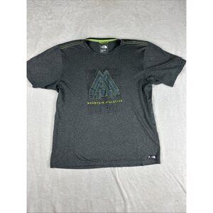 The North Face T Shirt Mens Medium Gray Mountain Athletics Outdoors Athleisure